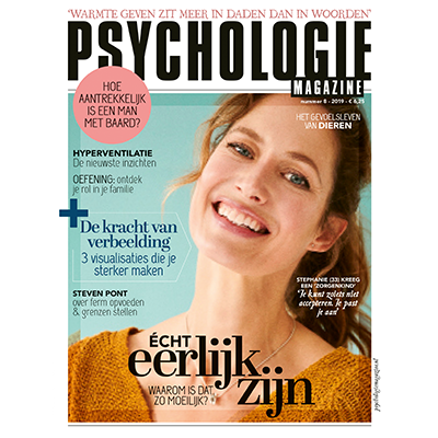 Cover Psychologie Magazine editie 8 2019