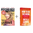 6x Psychologie Magazine + boek How to do the work DAM BE