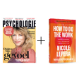 6x Psychologie Magazine + boek How to do the work DAM NL